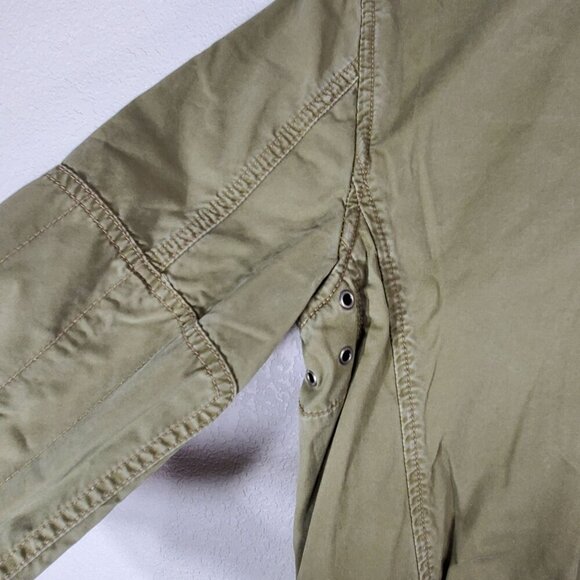 J. Crew Womans XS Boyfriend Fatigue Parka Field Cargo Jacket Utility Green - Picture 11 of 12